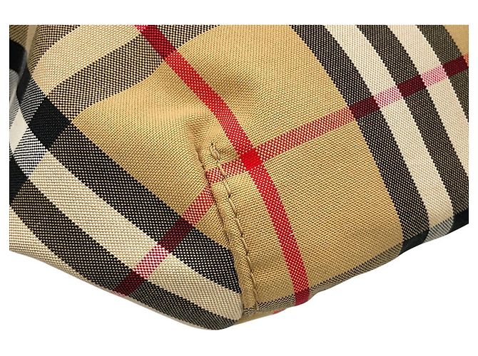 Riñonera Burberry Body Bag Nova Check de nylon Beige - vista 6