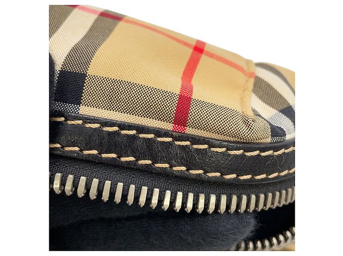 Riñonera Burberry Body Bag Nova Check de nylon Beige - vista 8
