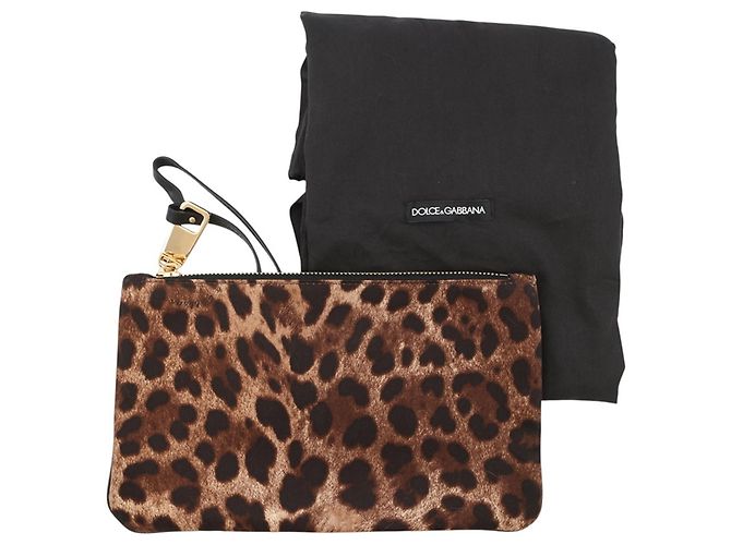 Dolce & Gabbana FEFE Medium Leder Tote Bag Schwarz - Ansicht 17