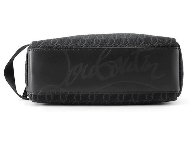 Clutch Christian Louboutin Nera Nero - vista 3
