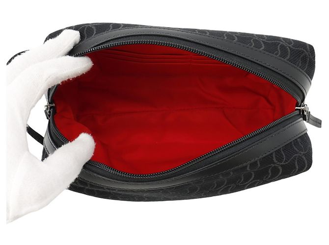 Clutch Christian Louboutin Nera Nero - vista 5