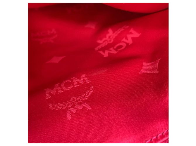 MCM Leder Tote Bag Rosa Pink - Ansicht 8