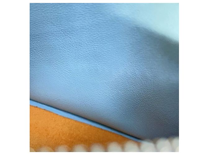 MCM Stark Special Bebeboo Leather Backpack Light blue - view 10