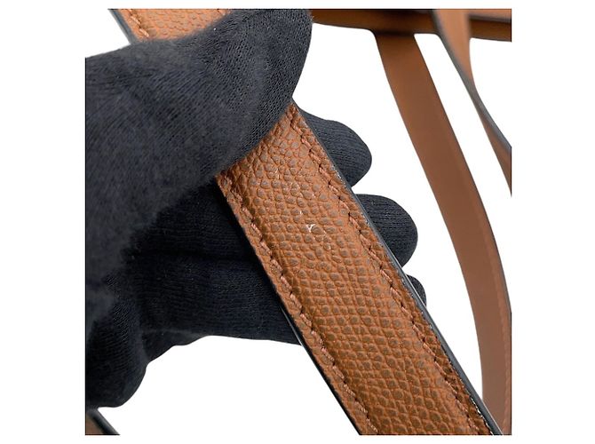 Bolso Tote Valextra de piel de becerro marrón Castaño Chocolate - vista 11