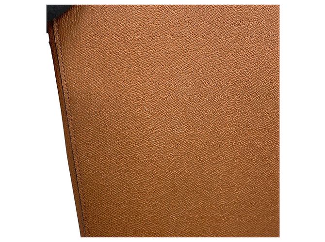 Bolso Tote Valextra de piel de becerro marrón Castaño Chocolate - vista 8