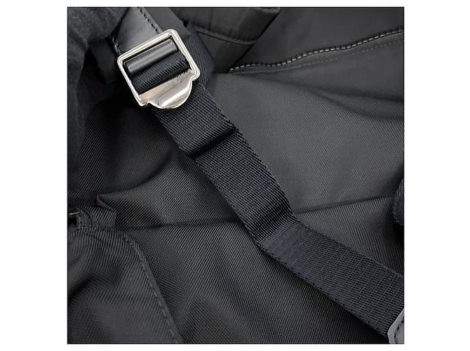 Borsa a tracolla Burberry in nylon Nero - vista 14