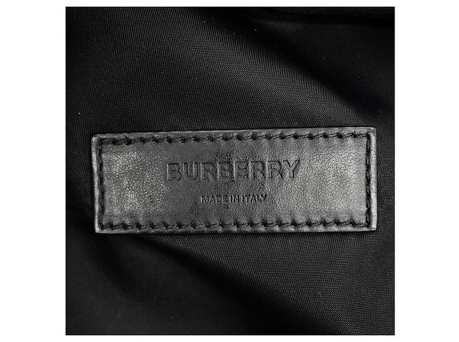 Borsa a tracolla Burberry in nylon Nero - vista 17