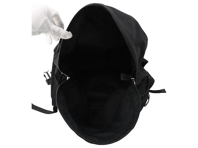 Borsa a tracolla Burberry in nylon Nero - vista 5