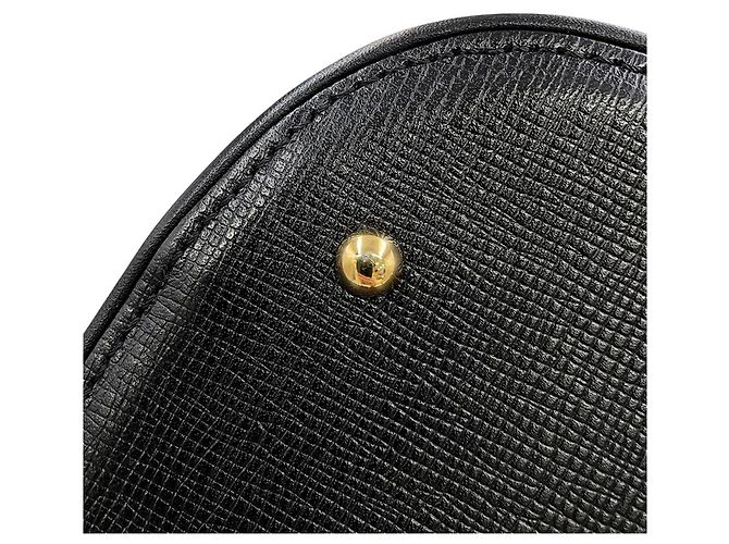 Sac à main MCM en cuir noir - vue 14