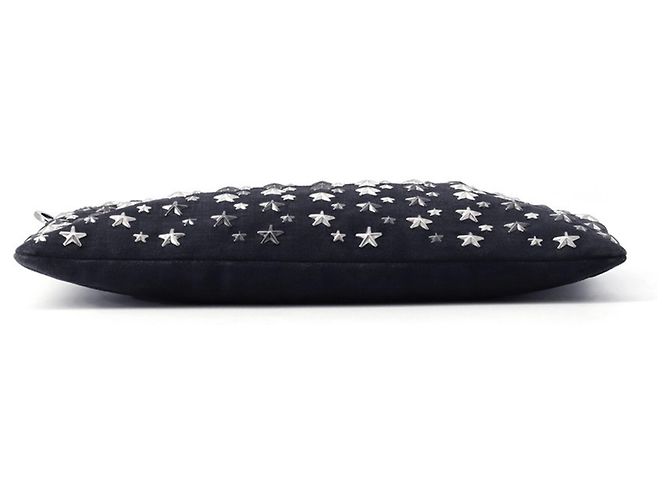 Bolso de mano Jimmy Choo Derek Star Studs Negro - vista 3