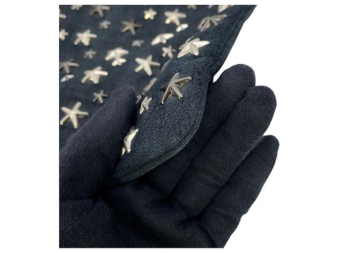 Bolso de mano Jimmy Choo Derek Star Studs Negro - vista 7