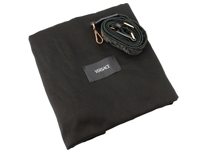Versace Barocco Athena Kleine Handtasche Braun Schwarz - Ansicht 18