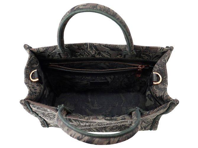 Versace Barocco Athena Kleine Handtasche Braun Schwarz - Ansicht 6