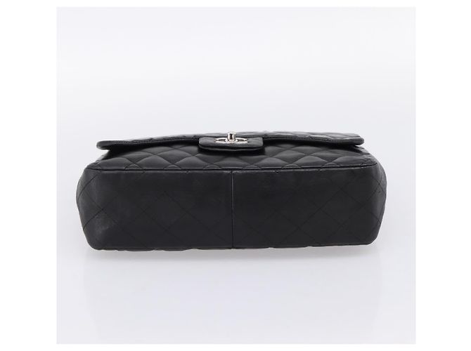 Chanel Vintage Square Classic Flap Quilted Lambskin Small Schwarz - Ansicht 5