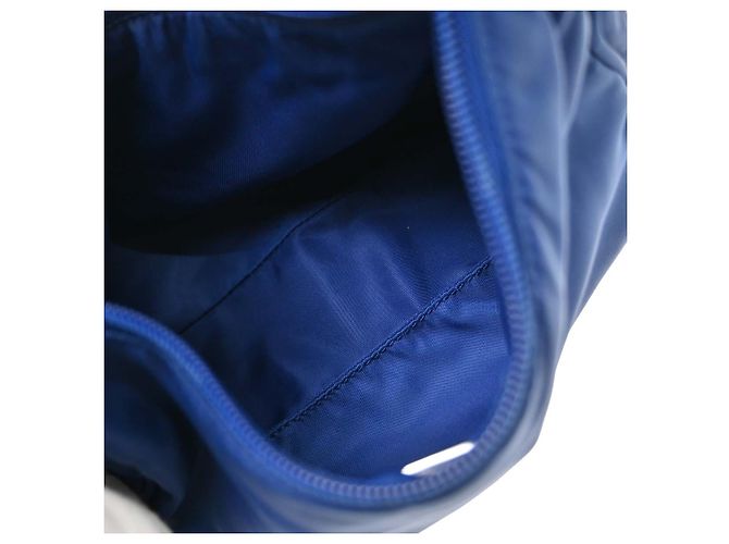 Prada Re-Edition 2000 Hobo Tessuto Mini Azul - vista 3