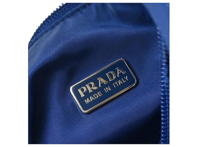 Prada Re-Edition 2000 Hobo Tessuto Mini Azul - vista 4