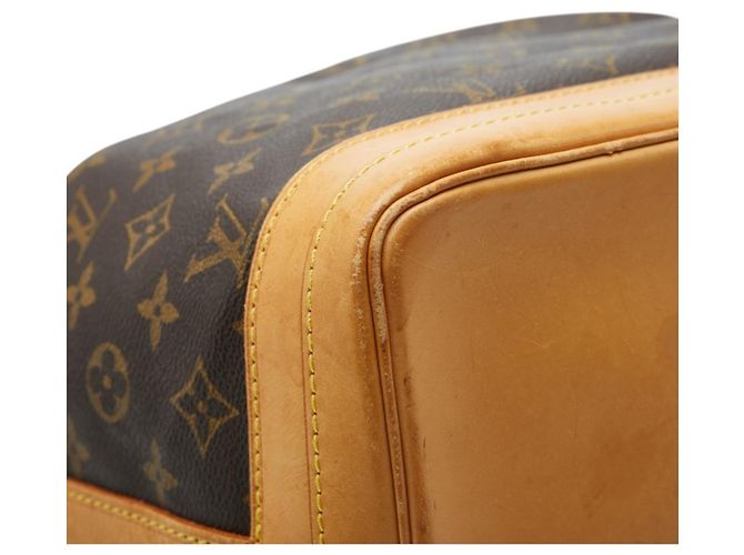Borsa Louis Vuitton Monogram Noe One-Shoulder Bag Marrone Monogramma - vista 7