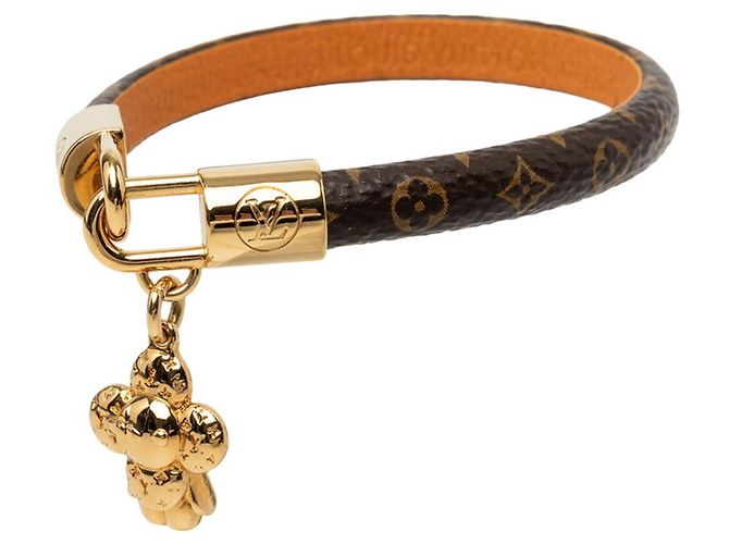Bracciale con ciondolo Vivienne Louis Vuitton Marrone - vista 2