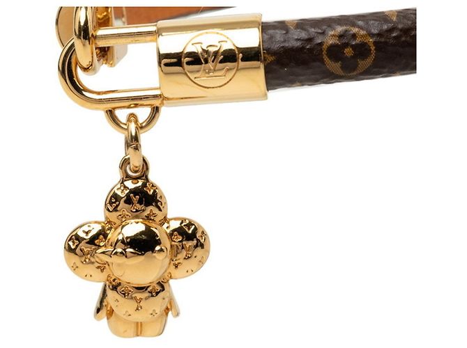 Bracciale con ciondolo Vivienne Louis Vuitton Marrone - vista 4