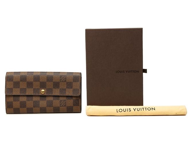 Sarah Monedero Louis Vuitton Damier Canvas Castaño Damier ebene - vista 10