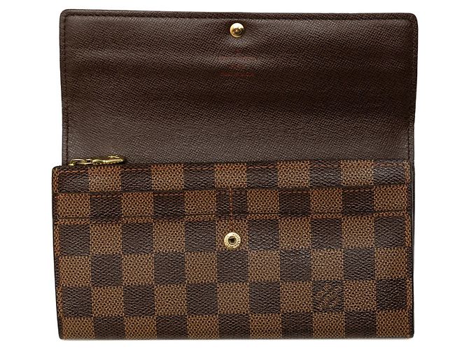 Sarah Monedero Louis Vuitton Damier Canvas Castaño Damier ebene - vista 4