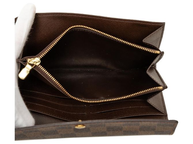 Sarah Monedero Louis Vuitton Damier Canvas Castaño Damier ebene - vista 7