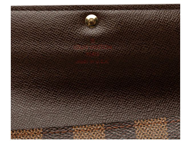 Sarah Monedero Louis Vuitton Damier Canvas Castaño Damier ebene - vista 8