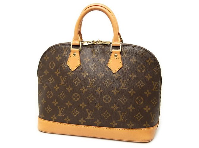 Sac à main Louis Vuitton Monogram Alma PM Marron Monogramme - vue 2