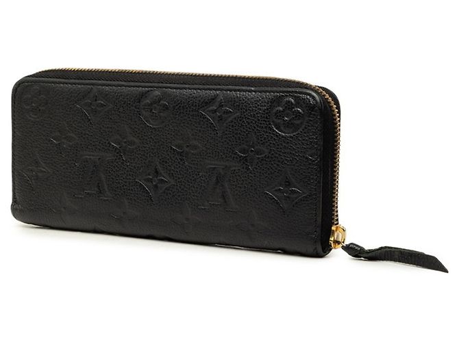 Louis Vuitton Monogram Empreinte Coin Purse Black - view 2