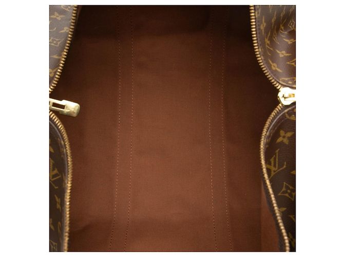 Louis Vuitton Monogram Keepall Bandoulière 50 Marrone Monogramma - vista 4