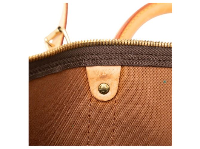 Louis Vuitton Monogram Keepall Bandoulière 50 Marrone Monogramma - vista 6