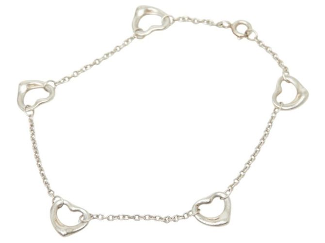 Autre Marque Pulsera con colgante Open Heart Elsa Peretti de Tiffany & Co. Plata - vista 2
