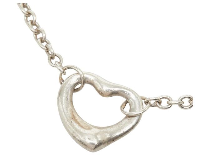 Autre Marque Pulsera con colgante Open Heart Elsa Peretti de Tiffany & Co. Plata - vista 3