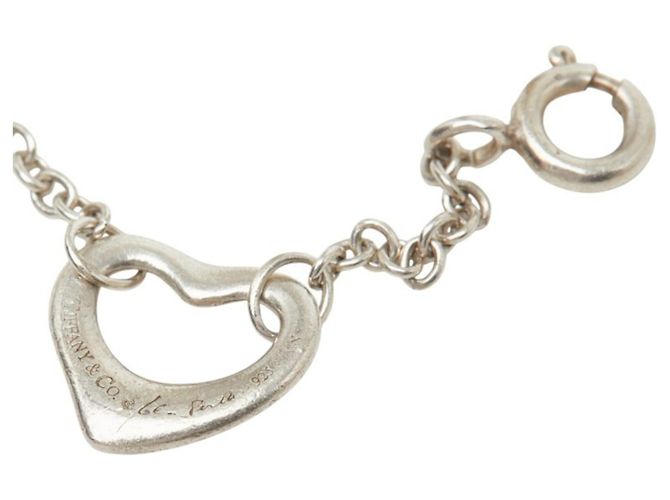 Autre Marque Pulsera con colgante Open Heart Elsa Peretti de Tiffany & Co. Plata - vista 4