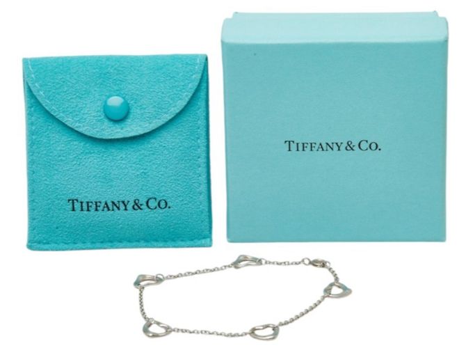 Autre Marque Pulsera con colgante Open Heart Elsa Peretti de Tiffany & Co. Plata - vista 7
