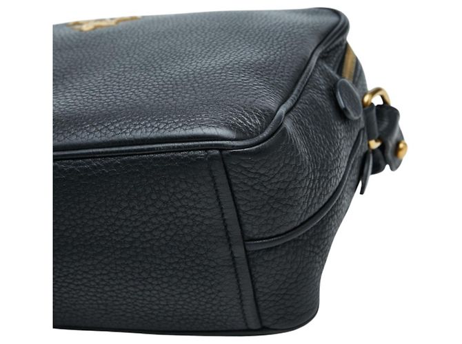 Bolsa Tiracolo Prada Logo Preto - vista 4