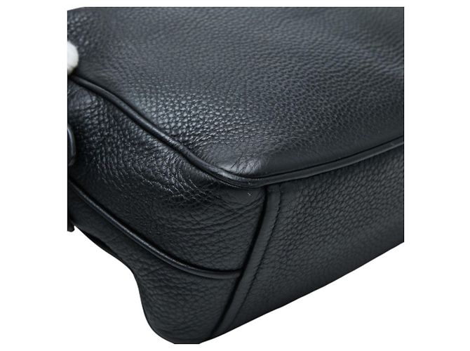 Bolsa Tiracolo Prada Logo Preto - vista 5