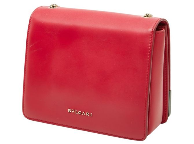 Bulgari Bolso bandolera con cadena Bvlgari Rosa Roja - vista 2