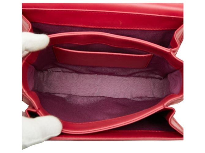 Bulgari Bolso bandolera con cadena Bvlgari Rosa Roja - vista 8