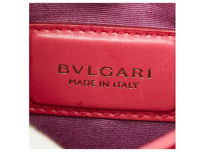 Bulgari Bolso bandolera con cadena Bvlgari Rosa Roja - vista 9