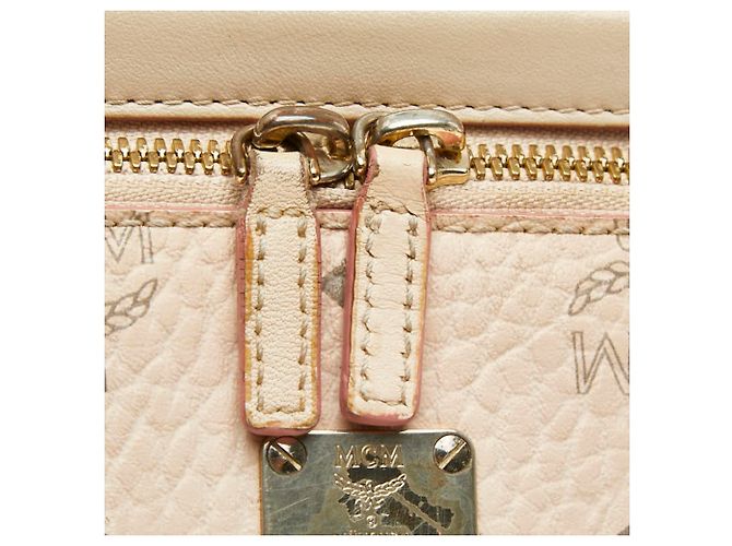 Bolso de Tocador MCM Visetos Pink Rosa - vista 10