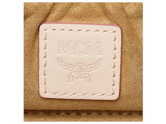 Bolso de Tocador MCM Visetos Pink Rosa - vista 12