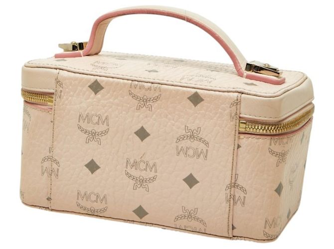 Bolso de Tocador MCM Visetos Pink Rosa - vista 2