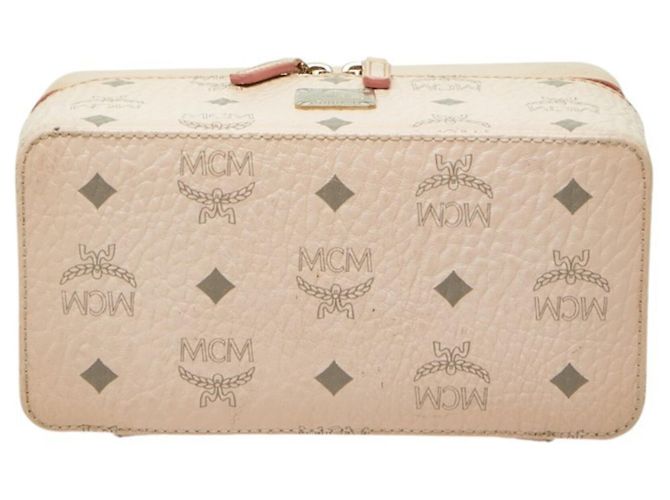 Bolso de Tocador MCM Visetos Pink Rosa - vista 3