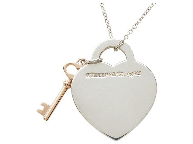 Autre Marque Collana con pendente a chiave Return to Heart di Tiffany & Co. Argento - vista 2