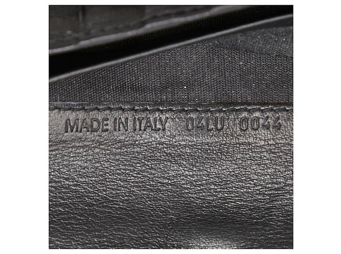Cartera larga Christian Dior Dior Trotter Negro Crudo - vista 9