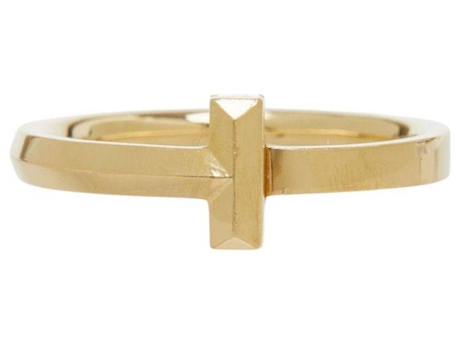 Autre Marque Anello Tiffany & Co. T One Narrow in oro giallo 18K - vista 2