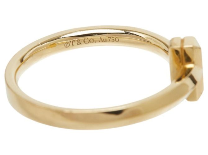 Autre Marque Anello Tiffany & Co. T One Narrow in oro giallo 18K - vista 4