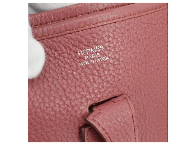Hermès Borsa Hermes Evelyne Gen III Clemence PM Bordò - vista 4