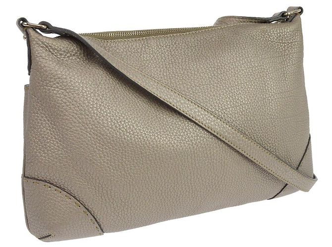 Fendi Selleria Front Pocket Leather Large Braun - Ansicht 2